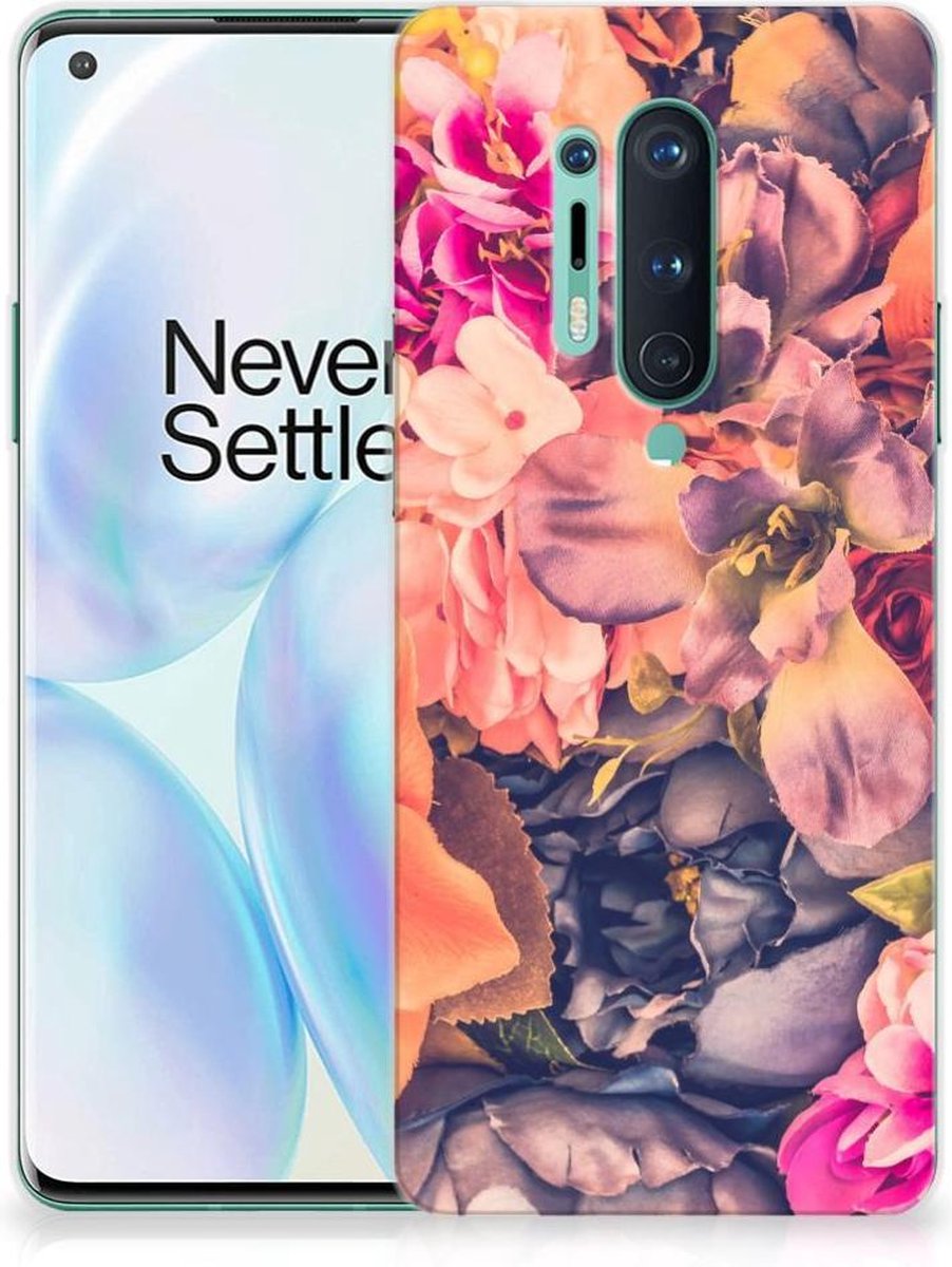 OnePlus 8 Pro TPU Case Bosje Bloemen