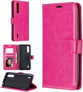 Telefoonhoesje - Bookcase Geschikt voor: Samsung Galaxy A50 / A50S / A30 hoesje book case roze