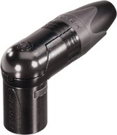 Neutrik NC3MRX-BAG XLR 3-pins (m) haakse connector / zwart