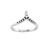 Jewelryz Inara | Bali Ring 925 zilver | Maat 17
