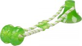Duvo+ Tug `n chew toy Groen 40x10,3x10,3cm