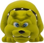Duvo+ piepspeelgoedLatex squawky bulldog Groen 11,5cm