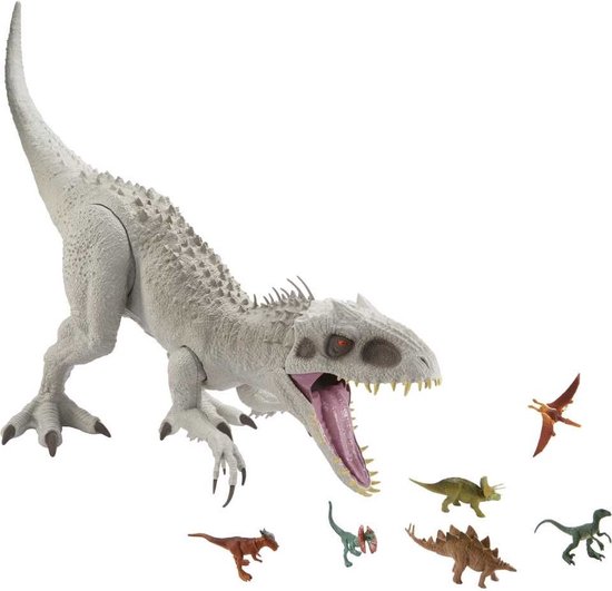 Jurassic World Super Colossal Indominus Rex - Speelgoeddino - Mattel