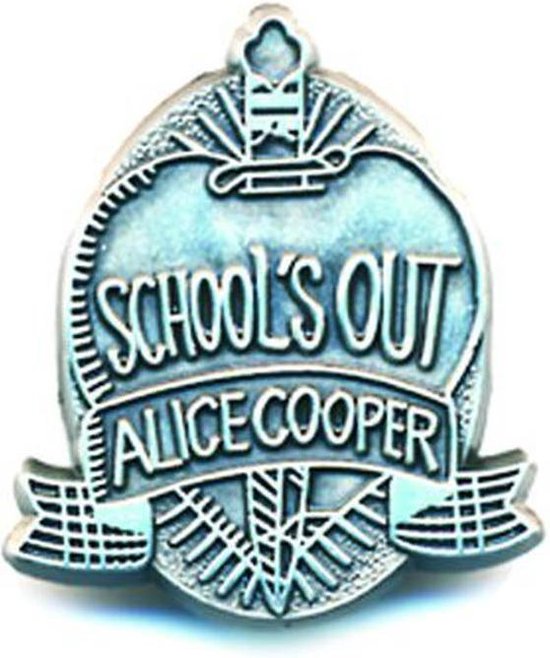 Alice Cooper - School's Out Pin - Zilverkleurig
