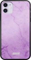iPhone 11 Hoesje TPU Case - Lilac Marble #ffffff