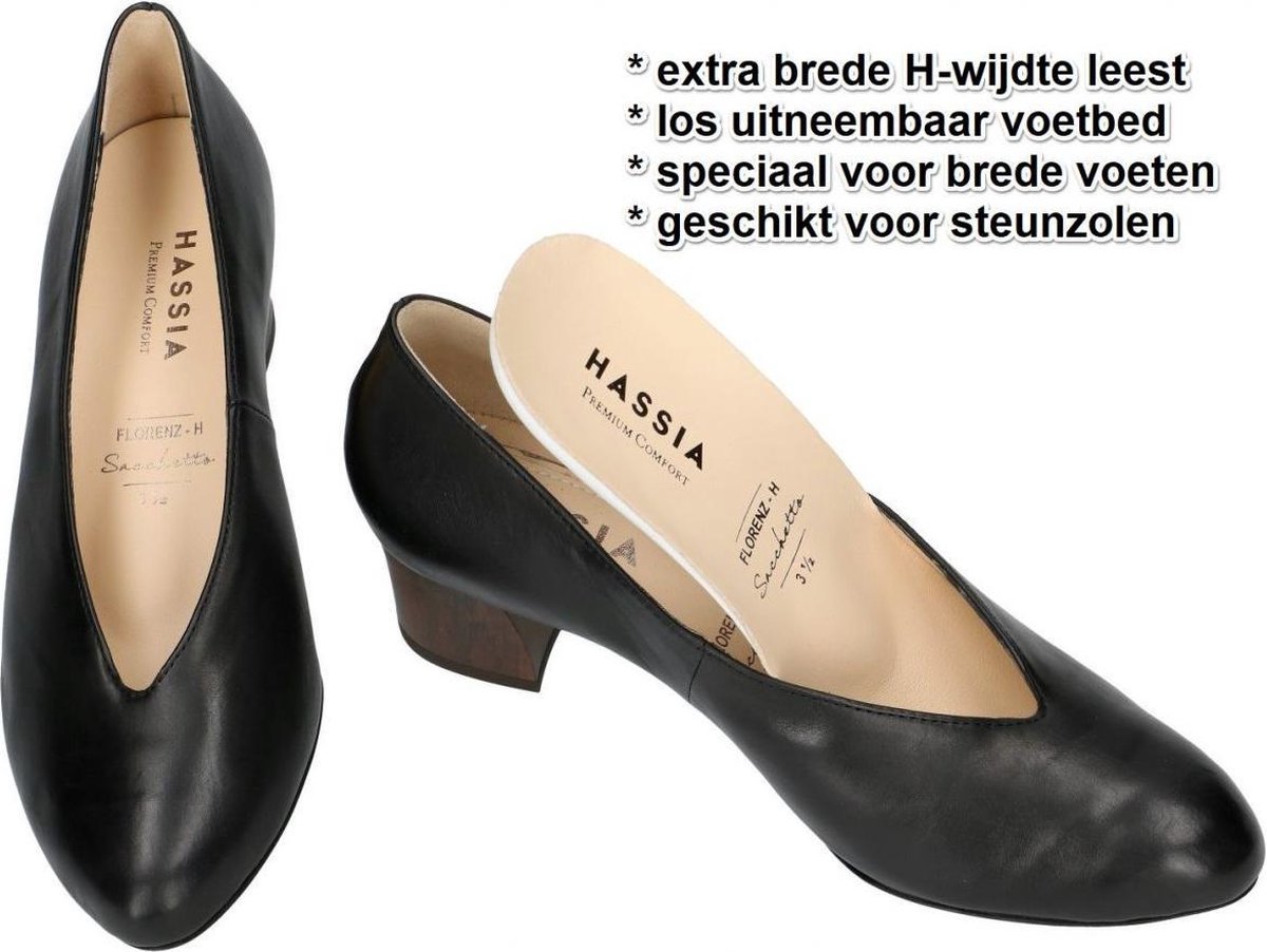 Hassia -Ladies - noir - escarpins - taille 37 | bol.com