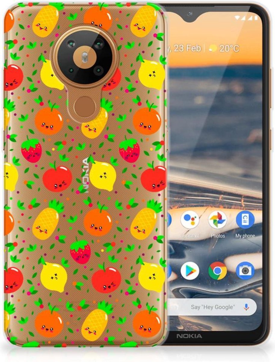 Nokia 5.3 Siliconen Case Fruits