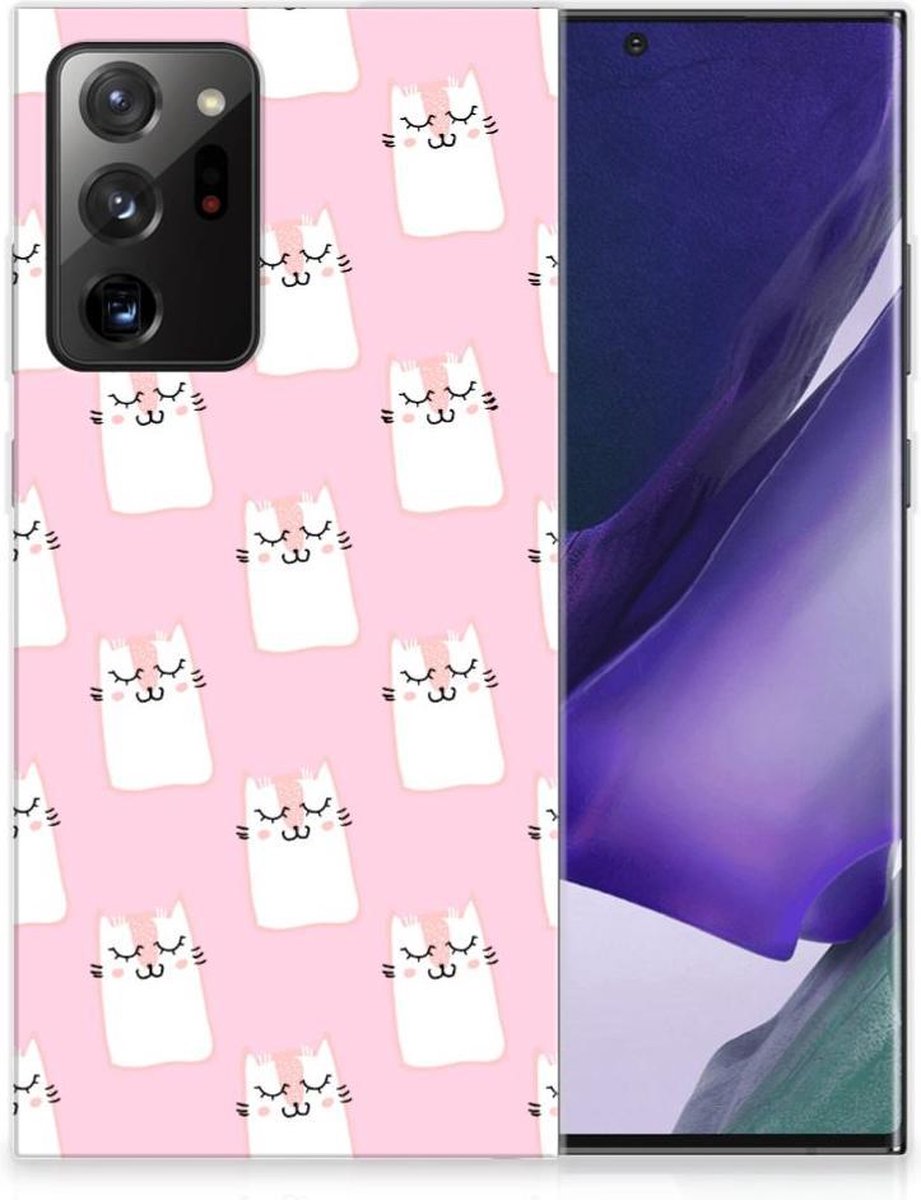 Samsung Galaxy Note20 Ultra TPU Hoesje Sleeping Cats