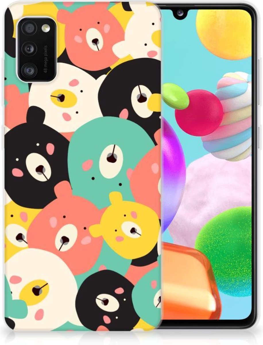 Samsung Galaxy A41 Telefoonhoesje met Naam Bears