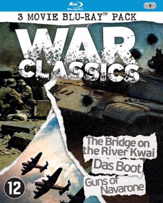 War Classics - The Bridge On The River Kwai / Das Boot / Guns Of Navarone (Blu-Ray) (3-pack)