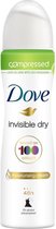 Dove Deodorant Spray Invisible Dry Compressed 75 ml