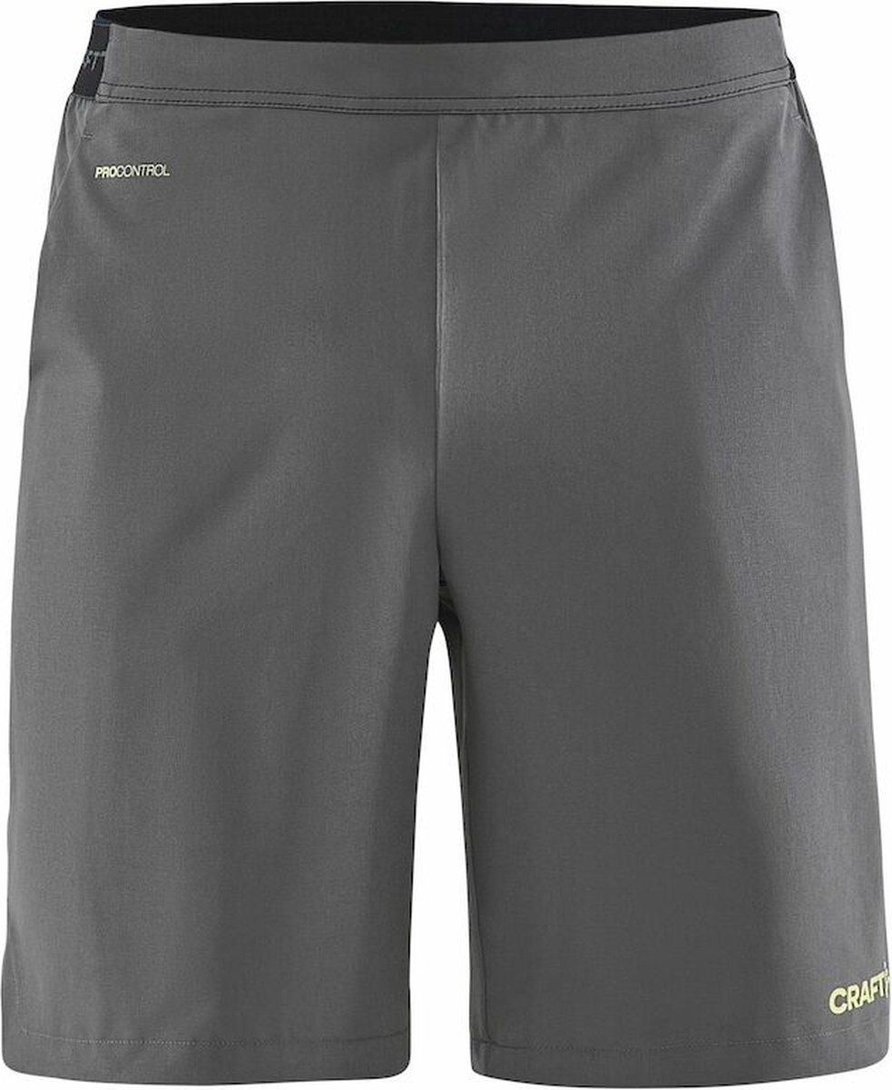 Craft Pro Control Impact Shorts M 1908237 - Granite-Giallo - S