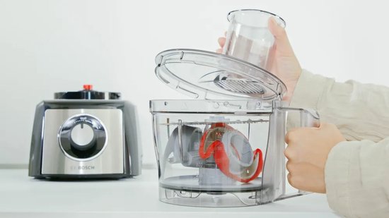 Bosch MCM3PM386 MultiTalent 3 - Foodprocessor - RVS/Zwart van Bosch — afbeelding 3