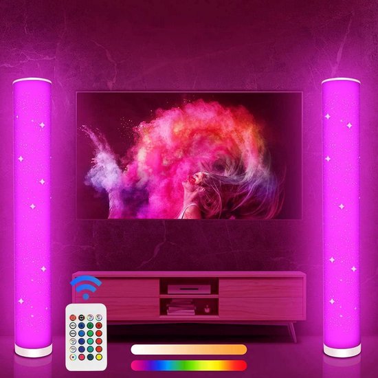 Fricienc 30 cm LED verlichte kubus kruk tafel RGB kleurverandering tuinlamp zitkruk 16 RGB instelbare lichtkleuren stemming party omgeving decoratie verlichting