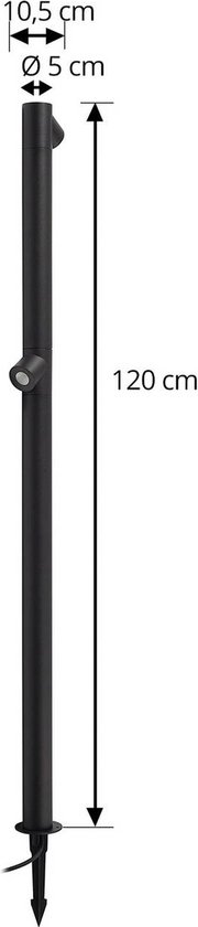 Lindby LED Außenleuchte Cathalena (spritzwassergeschützt