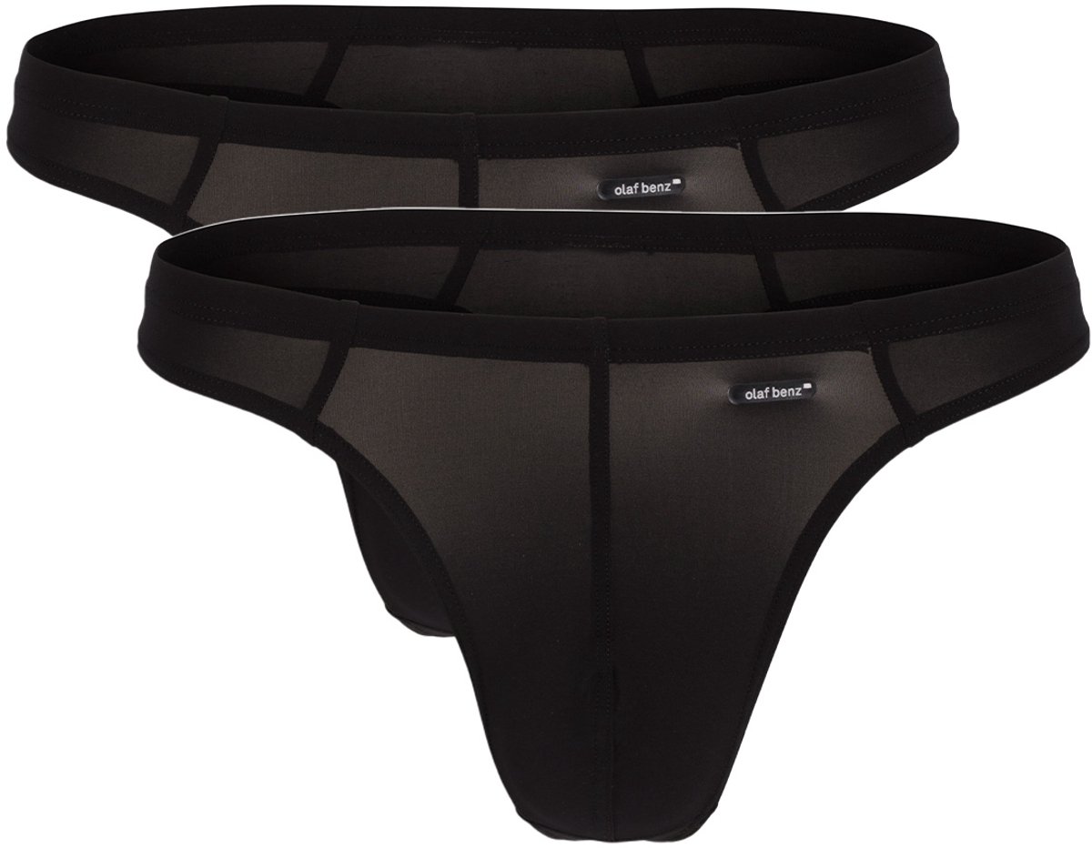olaf benz Heren string 2 pack RED0965