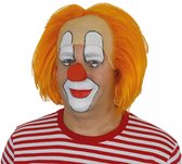 Perruque de clown Bassie orange