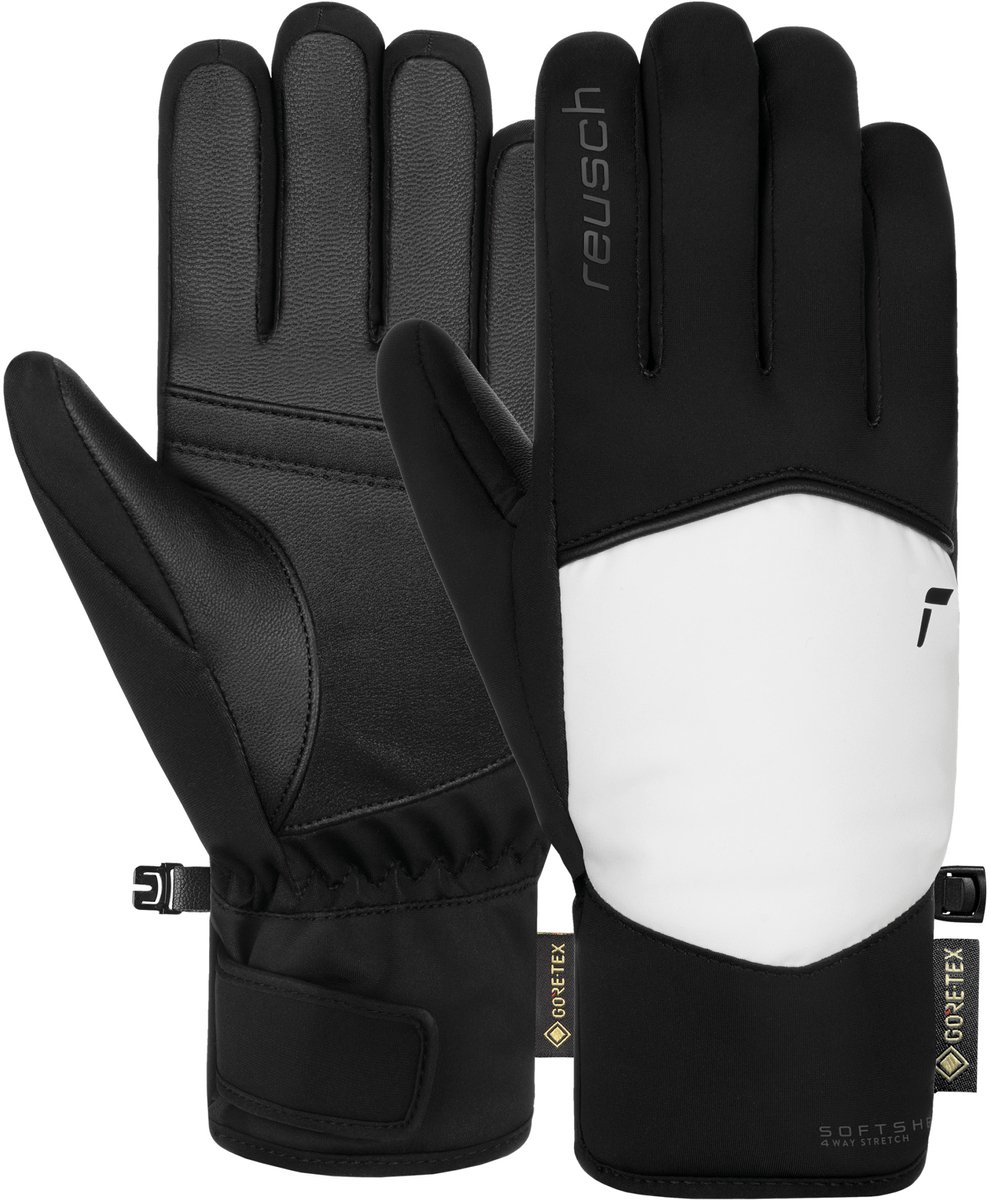 REUSCH reusch amira gore-tex Ski handschoenen dames Zilverkleurig Zwart