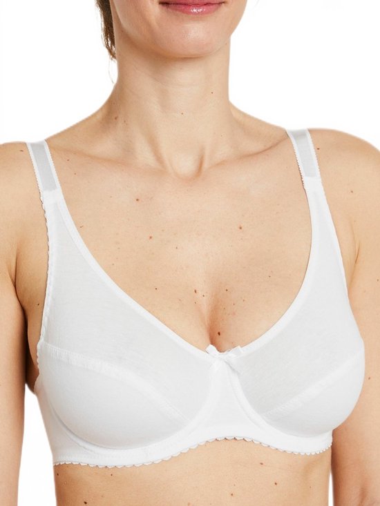 Soutien-gorge à armatures en coton extensible