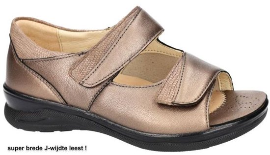 Fidelio Hallux -Dames - brons - sandalen - maat 37