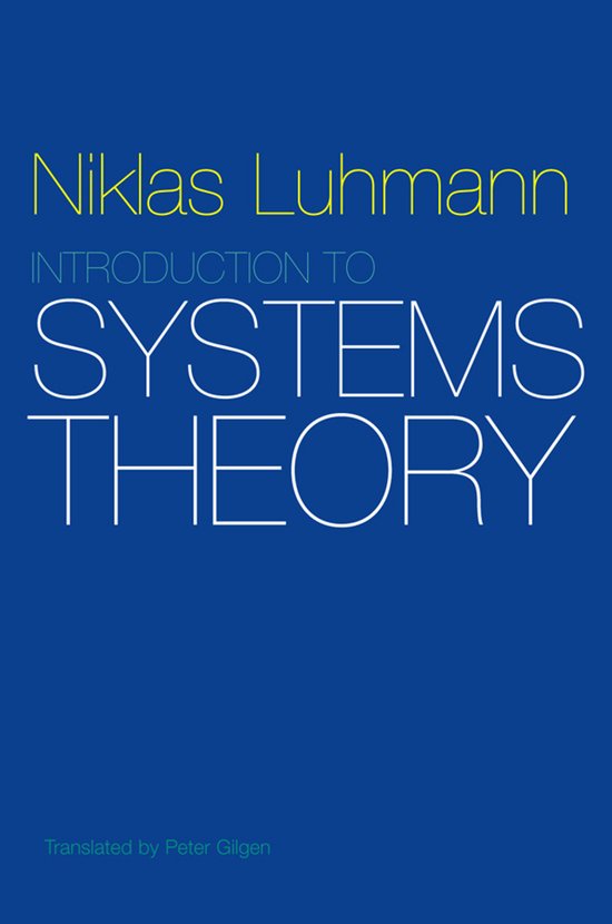 Introduction To Systems Theory - cover