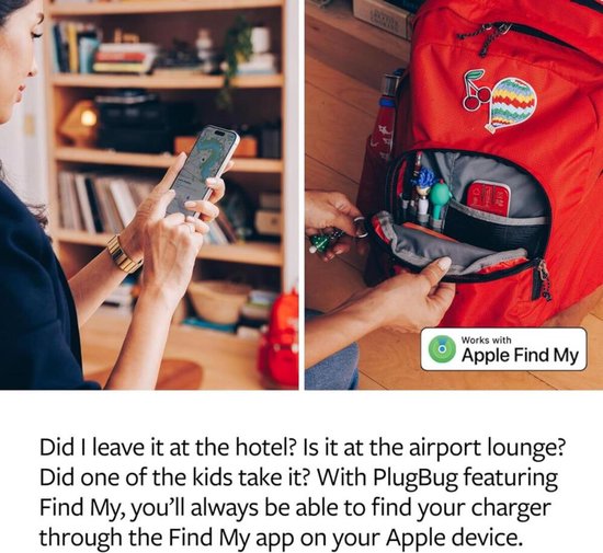 Chargeur USB-C PD 4-en-1 PlugBug de Twelve South avec Apple Find My 120 W - Multi