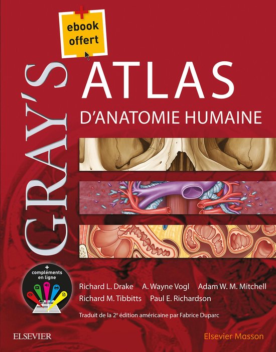 Gray's Atlas d'anatomie humaine - cover