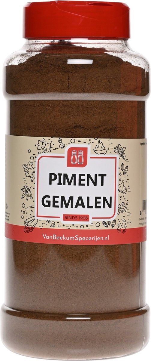 Goedkoopste Van Beekum Specerijen - Piment Gemalen - Strooibus 400 gram