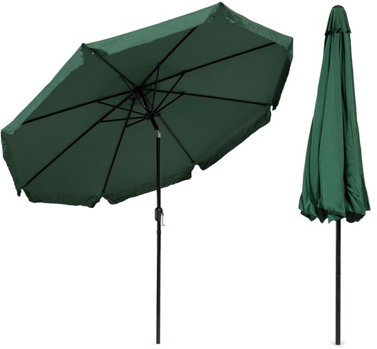 Parasol - 300 cm - Kantelbaar - Groen - Waterdicht Polyester - UV-Bescherming