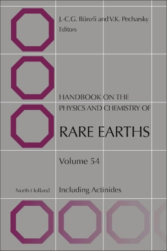 Handbook on the Physics and Chemistry of Rare Earths 54 - Ha ... - cover