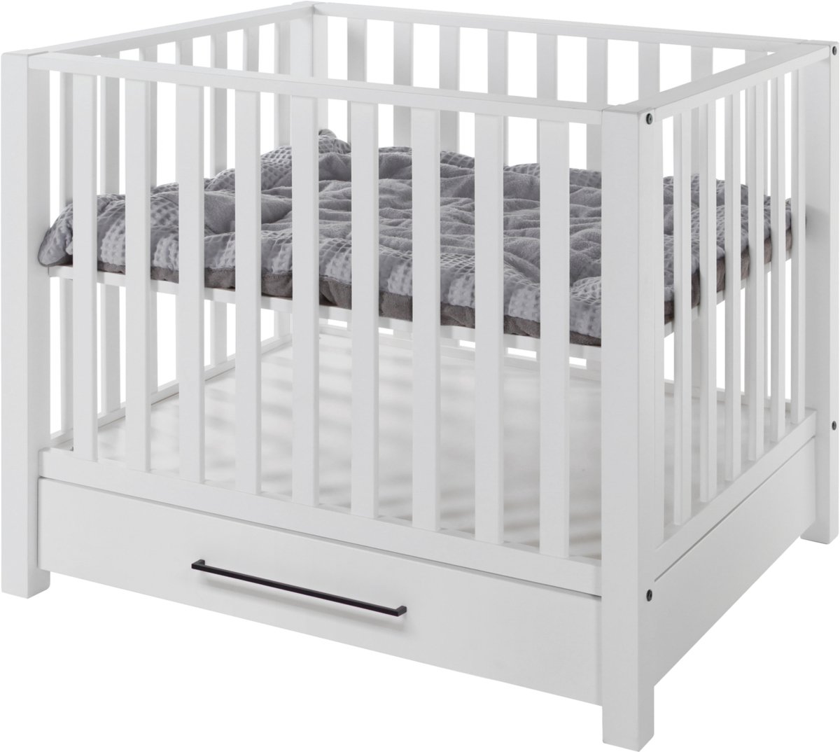 Europe Baby Casper Box Met Lade II Mat Wit