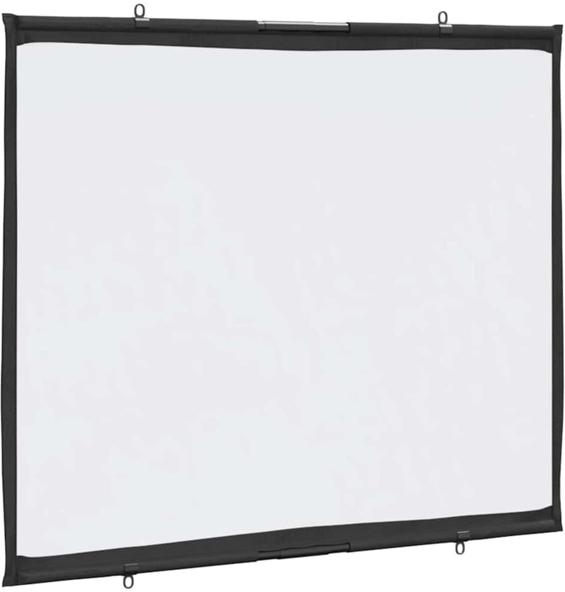 vidaXL - Projectiescherm - wandhangend - 60 - inch - 4:3