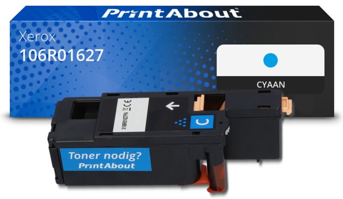 PrintAbout Xerox 106R01627 toner cyaan