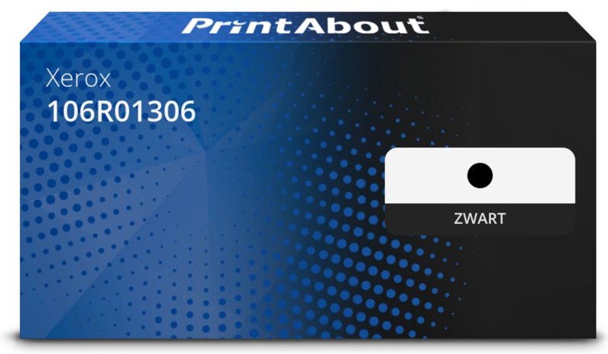 PrintAbout - Alternatief voor de Xerox 106R01306 / zwart