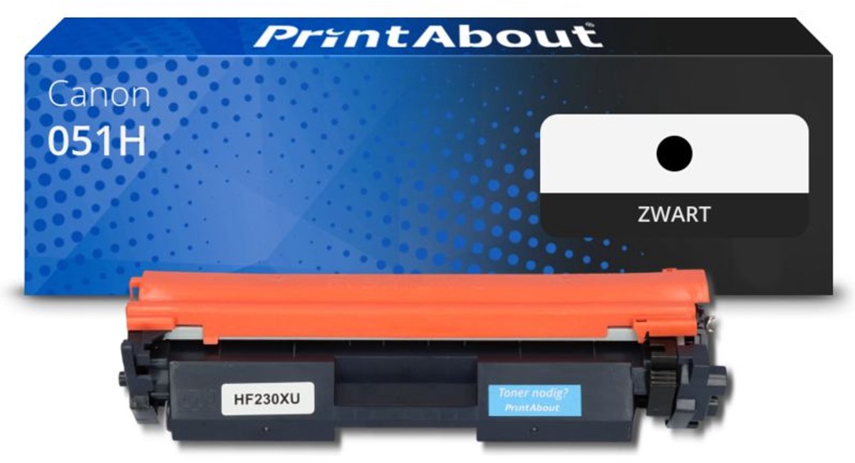 PrintAbout Huismerk Canon 051H Toner Zwart