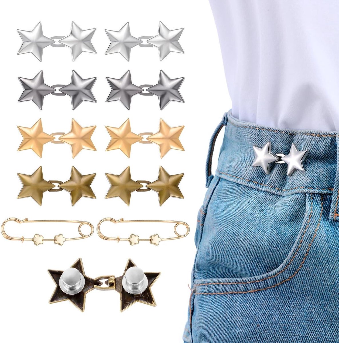 Xanthelle Broek Strakker Maken Clip, 13 Stuks