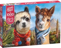 Puzzle Friends Forever 1000 pièces - Puzzle Lama - Alpaga