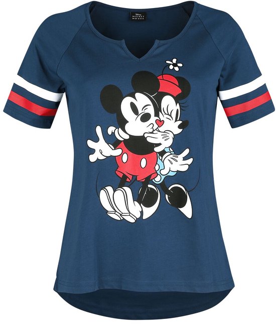 Mickey Mouse Mickey Mouse Buddies Dames T-shirt - blauw - M