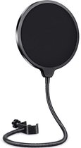 Pop Filter voor studio microfoons - Plopkap popfilter Dubbellaags