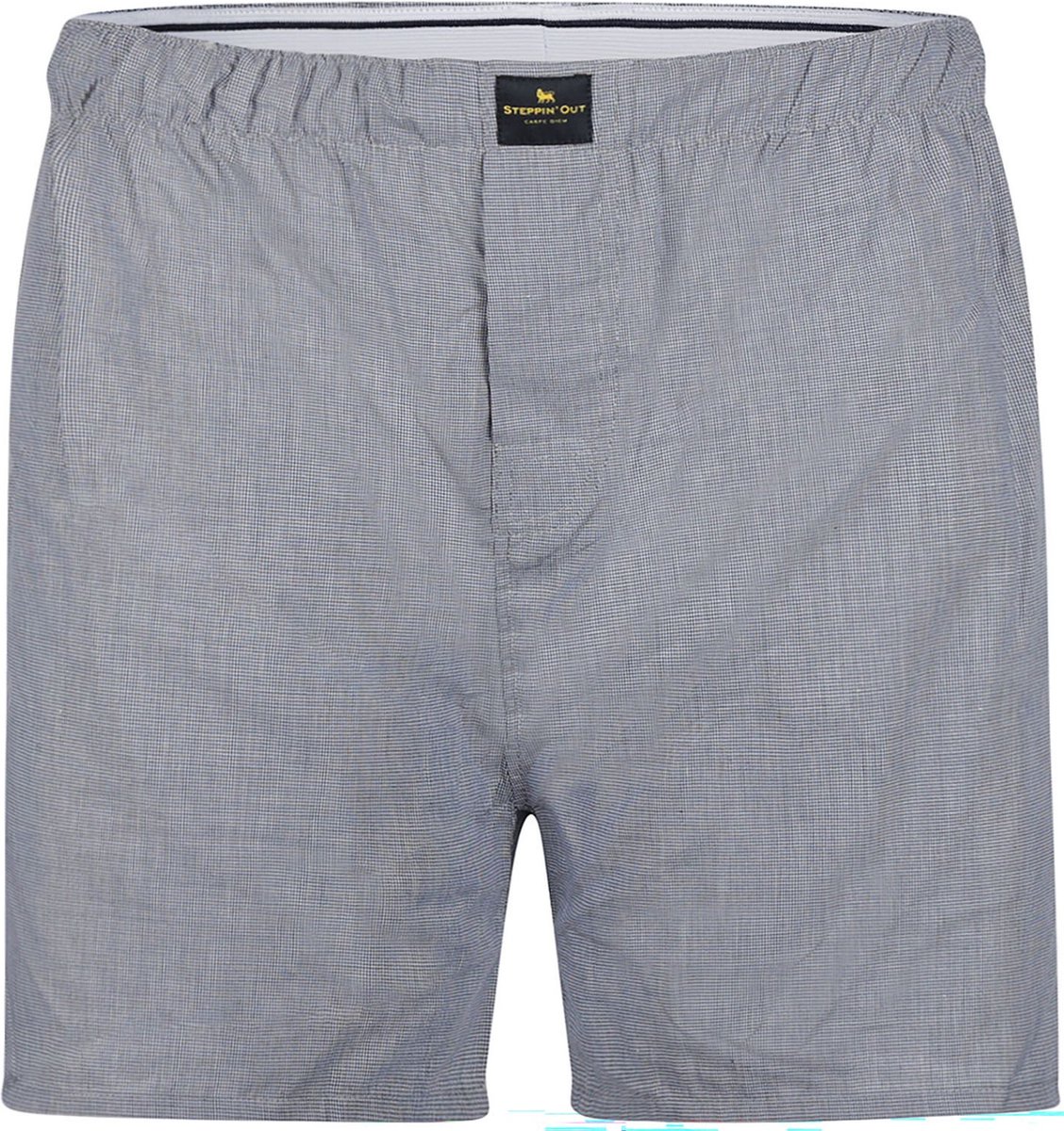 Steppin' Out Boxershort Print Donkerblauw (navy) - Maat S - Heren - Boxershorts