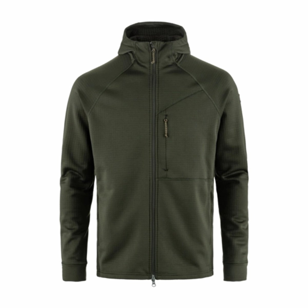 Vest Fjällräven Men Abisko Grid Fleece Deep Forest-XL Groen