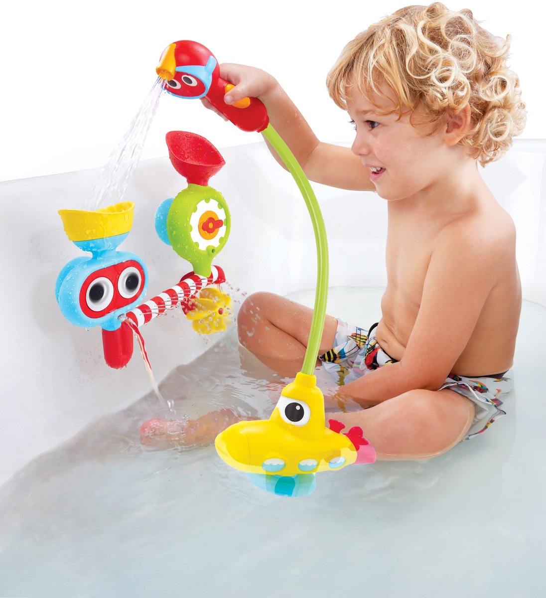 Yookidoo - Badspeelgoed - Submarine Spray Station - One Size — afbeelding 4