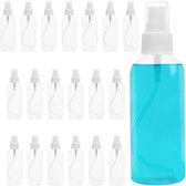 Bol.com Belle Vous Kleine 80ml Mist Spray Flessen (20 Pak) – Fijne Mist Spray Flesjes met Doppen – Navulbaar Anti Lek Plastic Fl... aanbieding