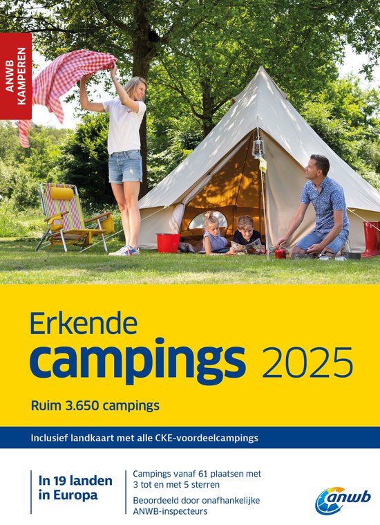 Erkende Campings 2025 - cover