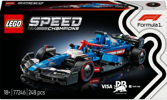 LEGO Speed Champions Visa Cash App RB VCARB 01 F1 racewagen Set - 77246
