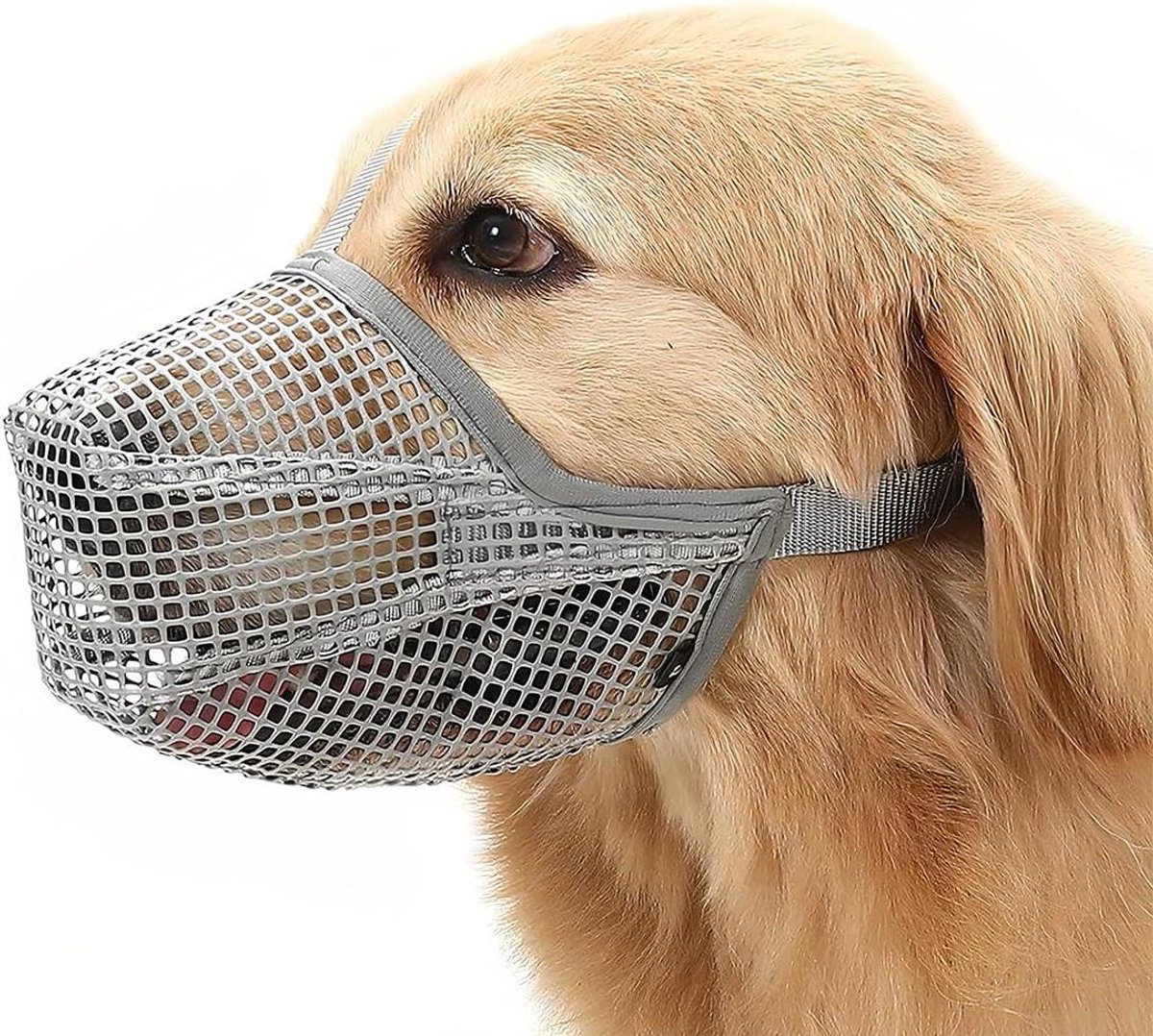 Titel: Ademende muilkorf voor honden - Verschillende maten beschikbaar