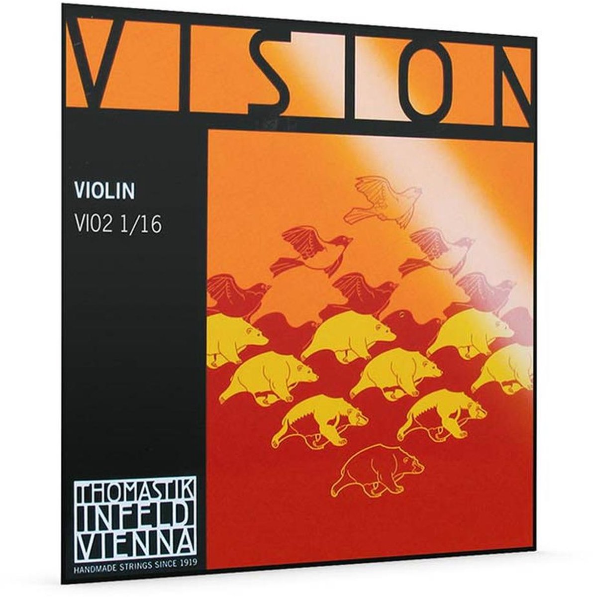 Thomastik Infeld VI-02-16 violin string A-2 1/16, synthetic core, aluminum wound