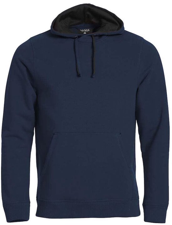 Clique Classic Hoody 021041 - Antraciet Melange - M