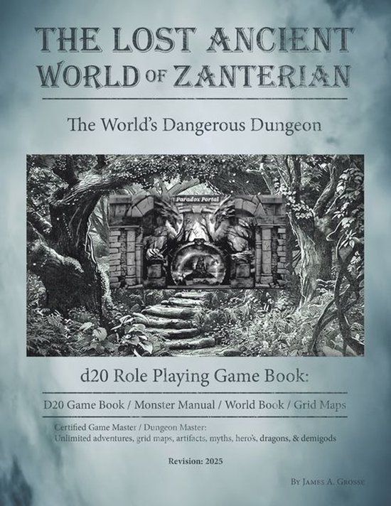 The Lost Ancient World of Zanterian - d20 Role Playing Game  ... - cover