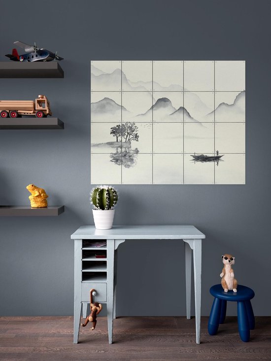 IXXI Matin de pêche - Décoration murale - 100 x 140 cm